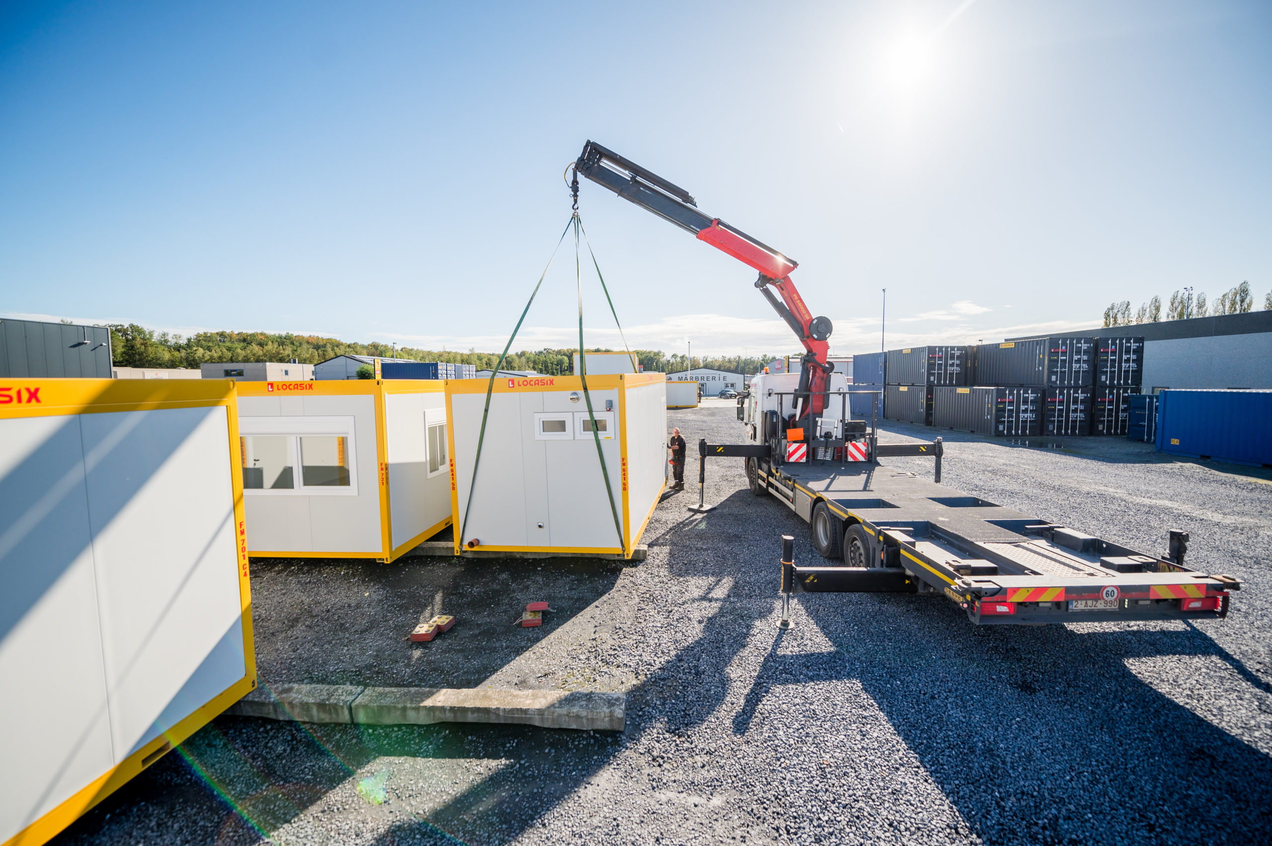 Location module habitable - Installation