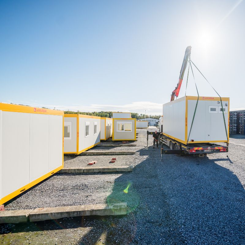 location module sanitaire combine