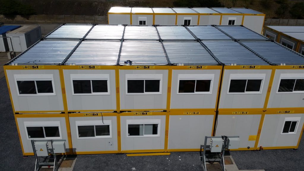 Base vie. Sanitaires & bureaux