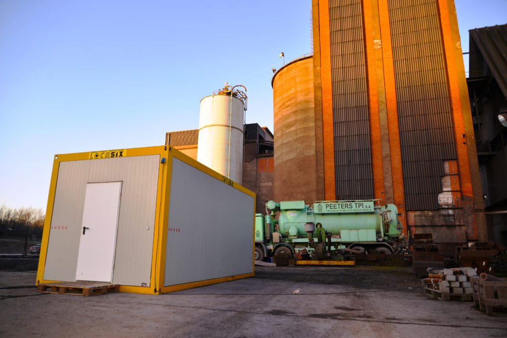 Vestiaires pour entretien d’usine