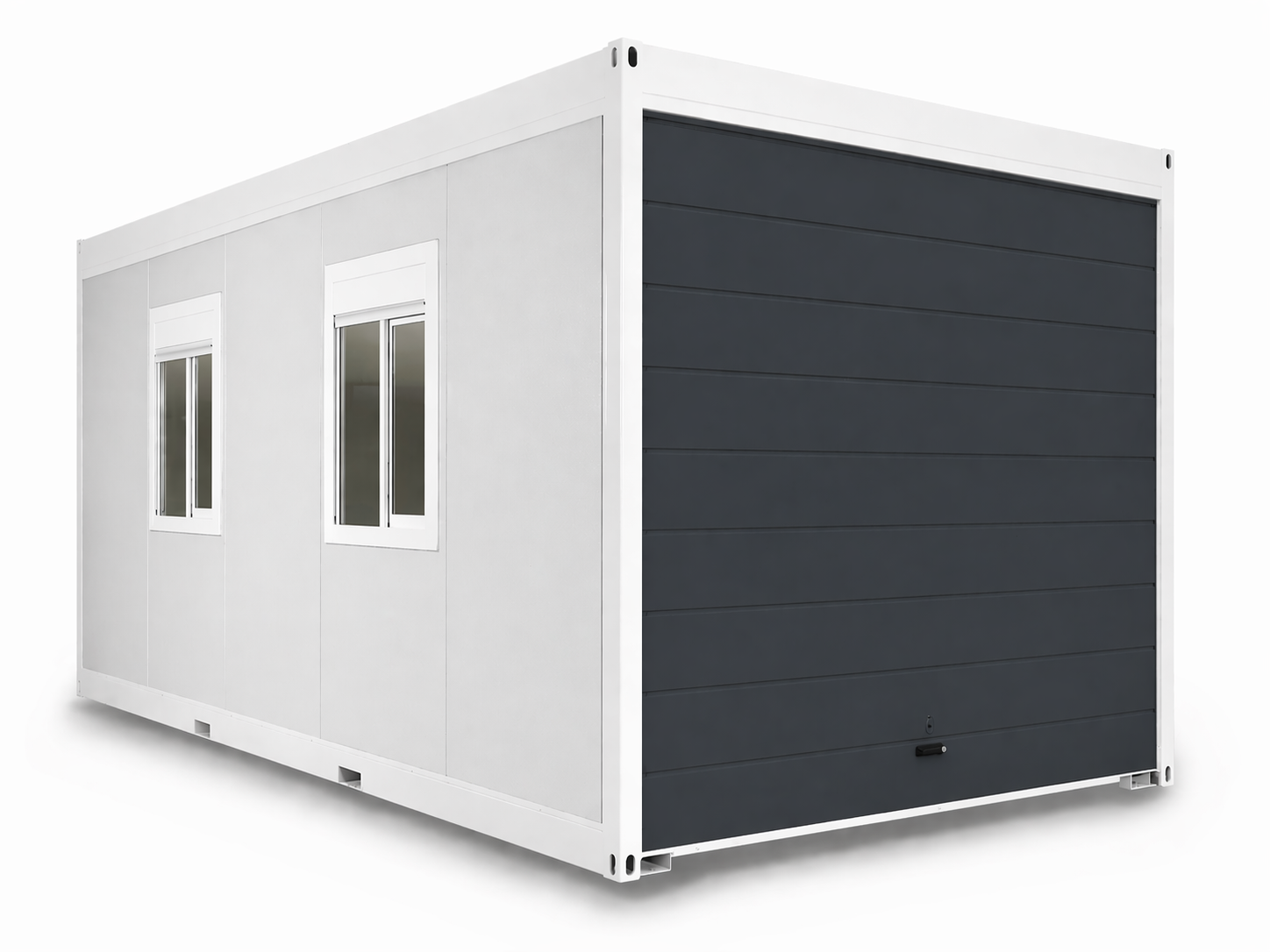 Locasix module de garage avec fenêtres